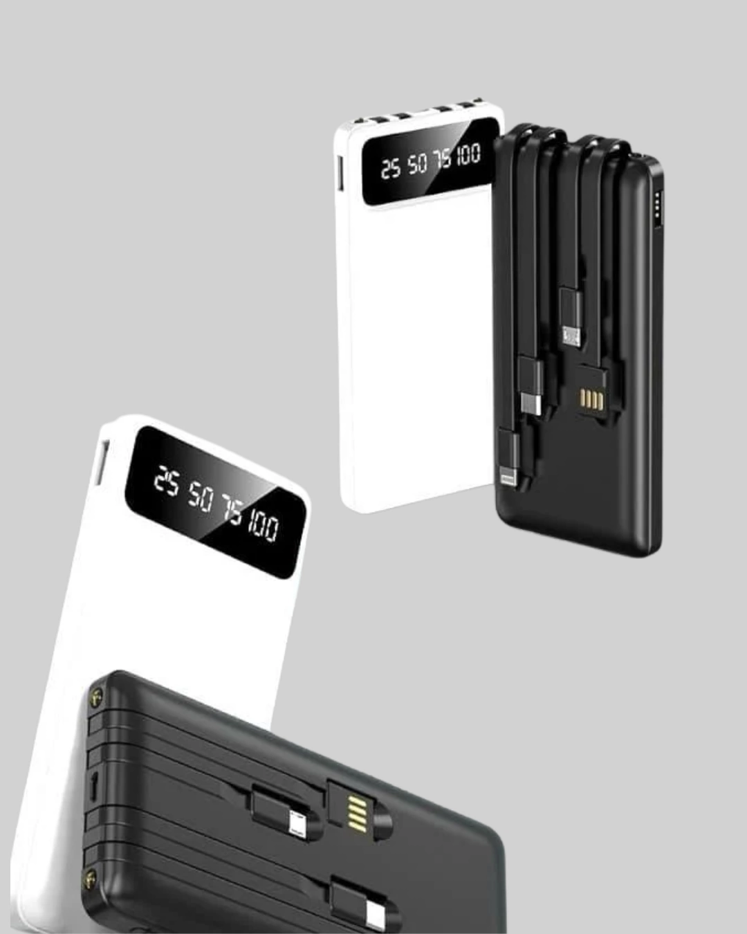 BUĞZ Akıllı LCD Ekranlı 20.000mAh Powerbank PD + USB + Type-C BUĞZ Akıllı LCD Ekranlı 20.000mAh Powerbank PD + USB + Type-C