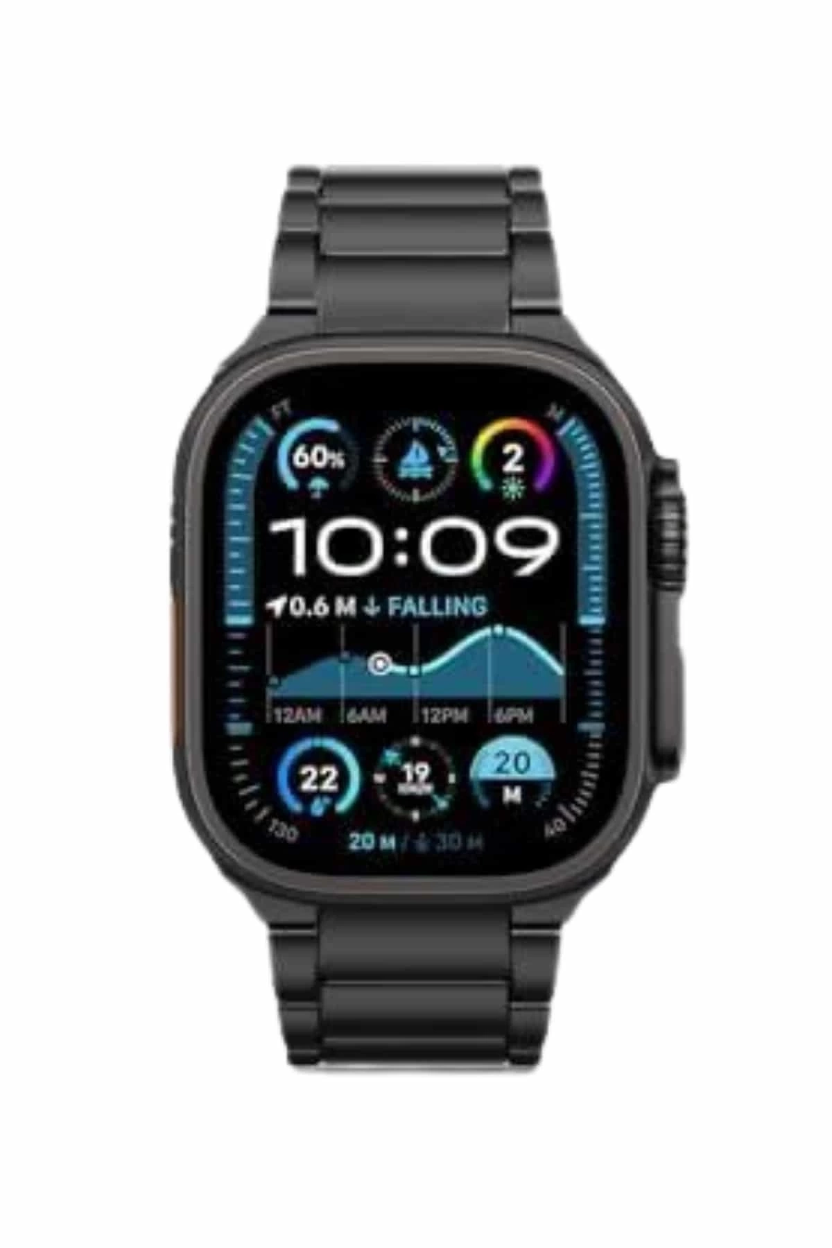 BUĞZ Akıllı Saat 3 Kordonlu Waterproof Adımsayar, Titreşim ve GPS Özelliği