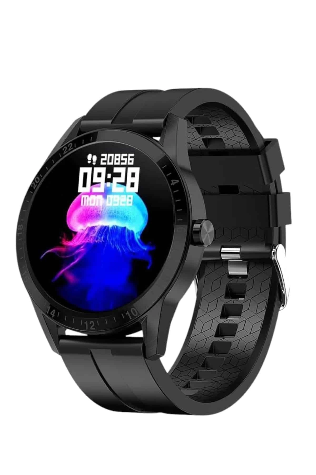 BUĞZ Akıllı Saat Amoled Ekran 3 Kordonlu NFC Ve GPS Uyumlu