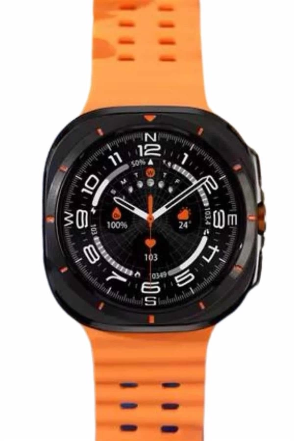 BUĞZ Akıllı Saat Amoled Ekran Bluetooth Bağlantılı Sağlık Takibi GPS Uyumlu