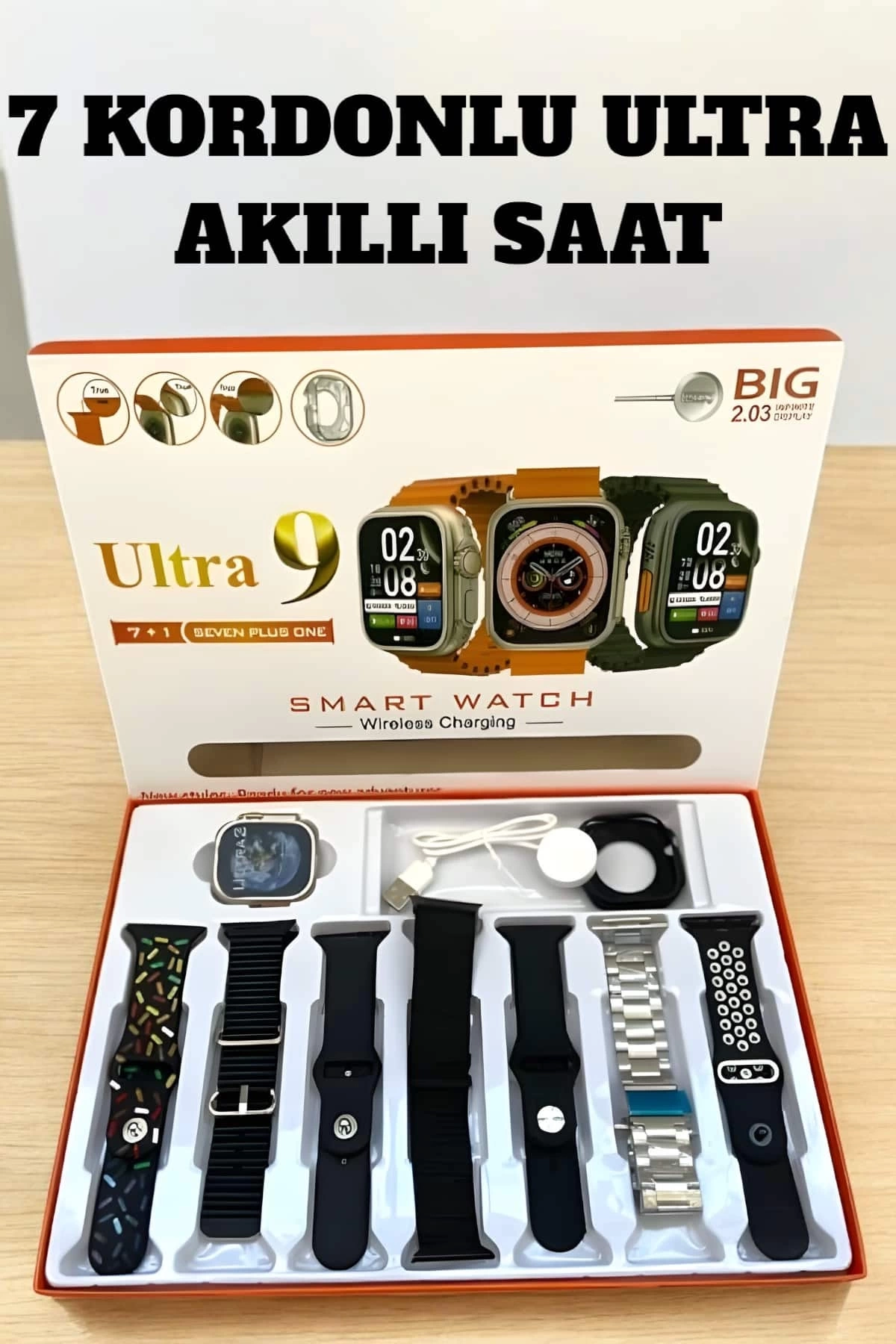 BUĞZ Akıllı Saat Android Ve İOS Uyumlu Arama Cevaplayan Dokunmatik Ekran