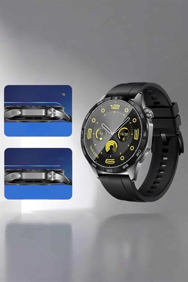 BUĞZ Akıllı Saat Bildirim Görme Amoled Ekran GPS Uyumlu Sesli Görüşme