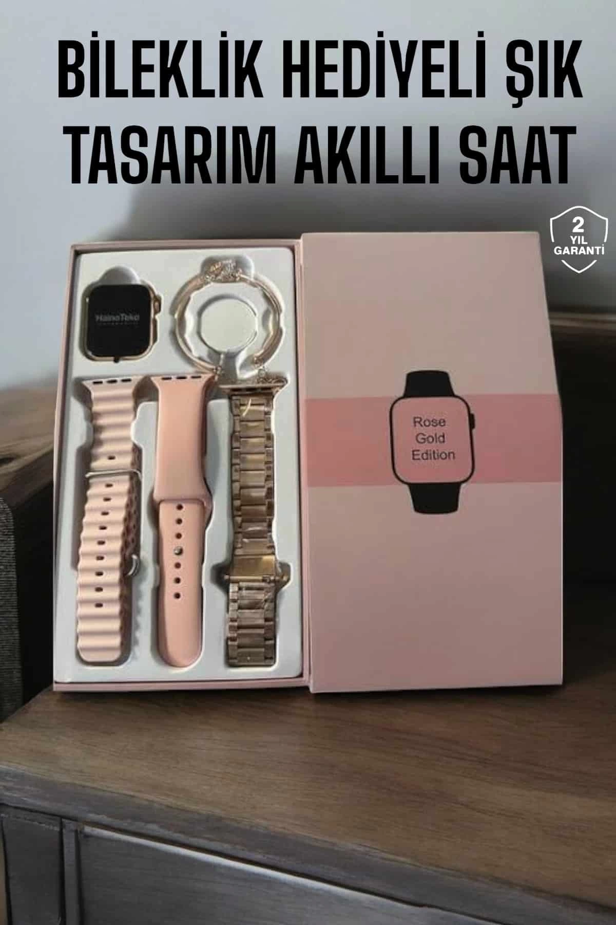 BUĞZ Akıllı Saat Bileklik Hediyeli Uzun Pil Ömrü GPS Takibi