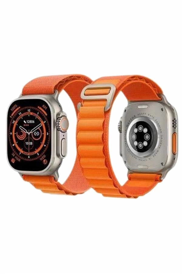 BUĞZ Akıllı Saat Bleutooth Bağlantılı Akıllı Saat Amoled Ekran 49 MM