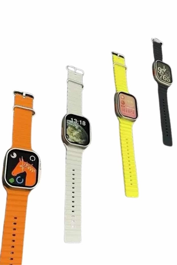 BUĞZ Akıllı Saat Bleutooth Bağlantılı Akıllı Saat Amoled Ekran 49 MM