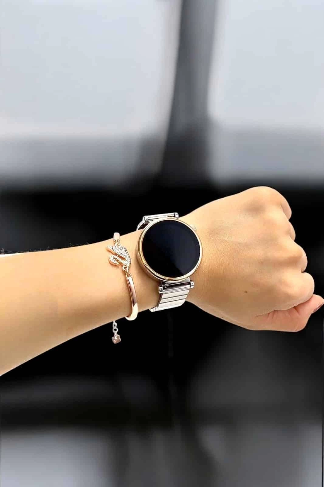 BUĞZ Akıllı Saat Kadınlara Özel Arama Cevaplayan Bluetooth Bağlantılı