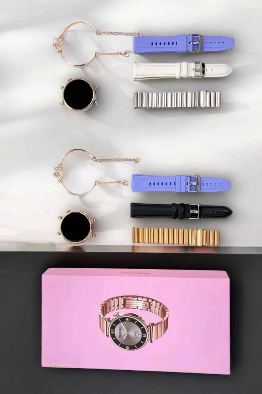 BUĞZ Akıllı Saat Kadınlara Özel Arama Cevaplayan Bluetooth Bağlantılı