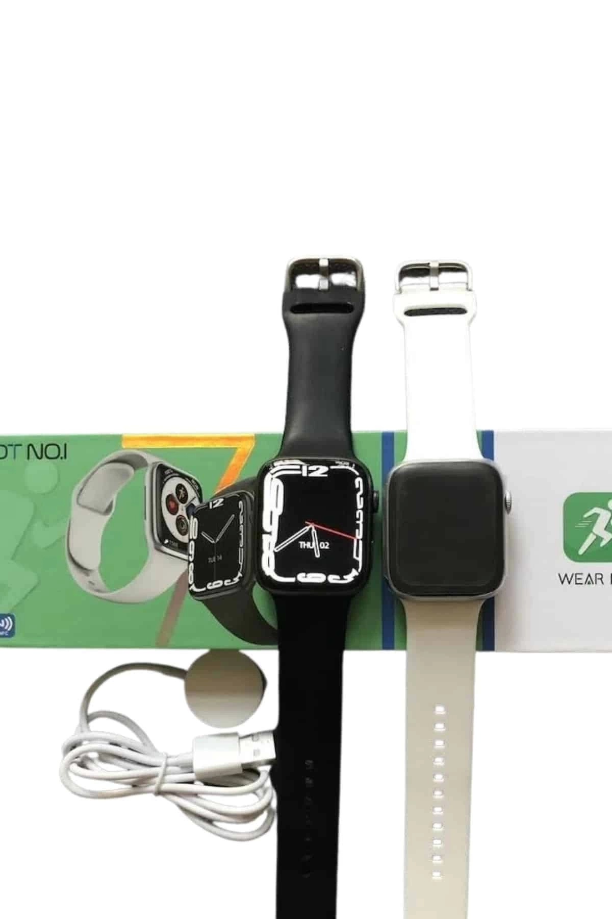 BUĞZ Akıllı Saat Sesli Görüşme Bluetooth Bağlantılı Kablosuz Şarj Özelliği