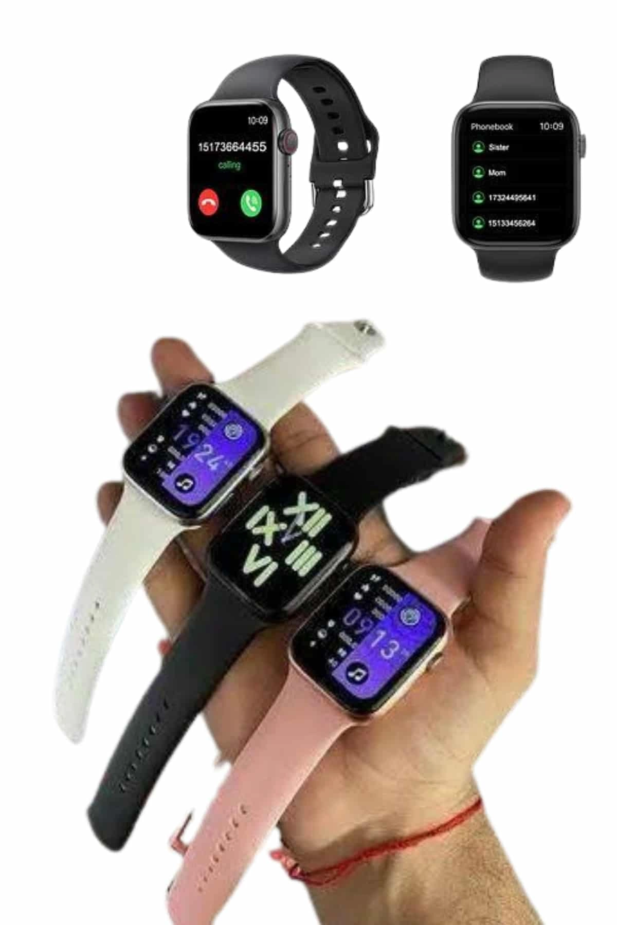 BUĞZ AKILLI SAAT YENİ NESİL ANDROİD VE İOS UYUMLU TİTREŞİM MODLU ALARM KRONOMETRE - BUĞZ
