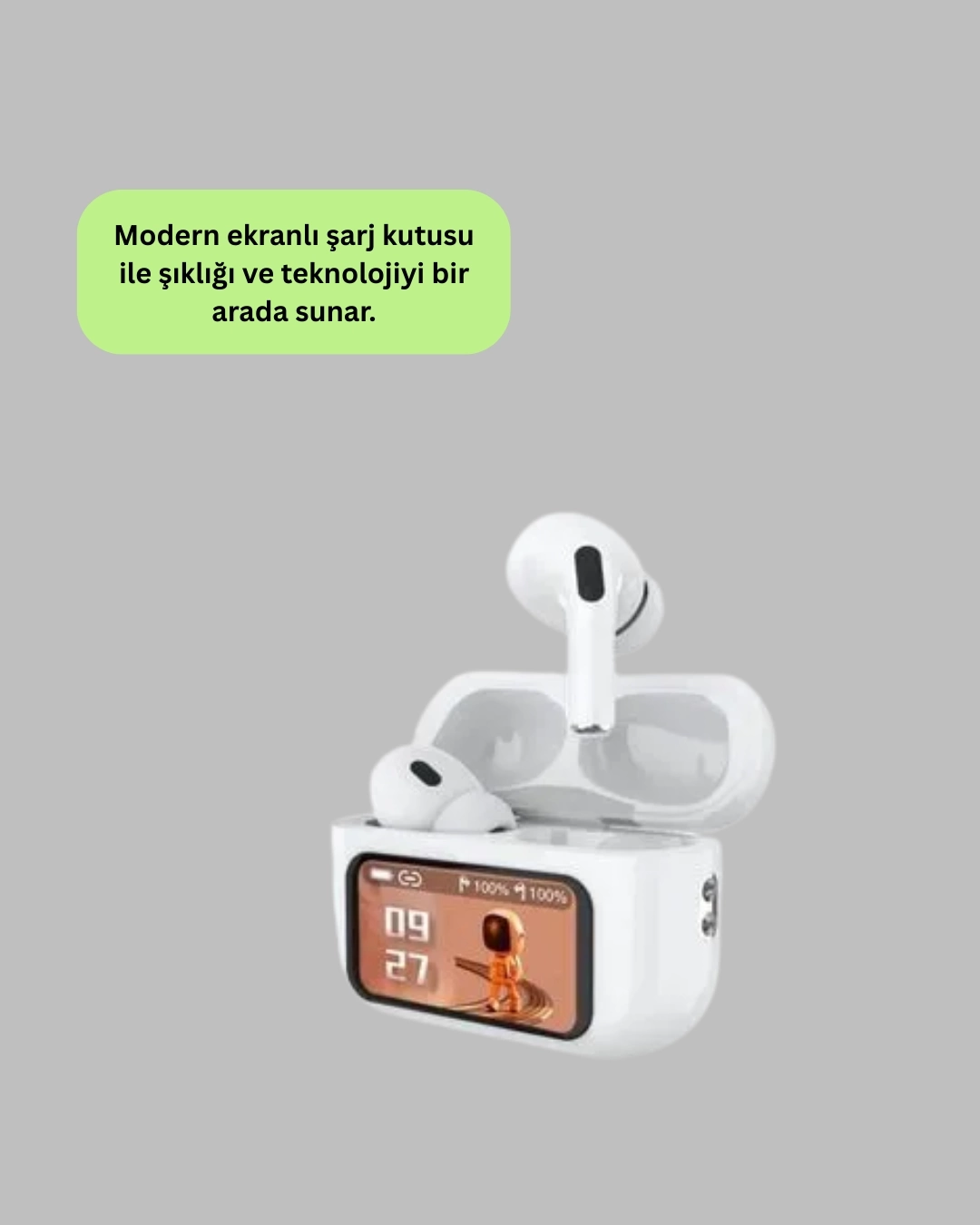 BUĞZ Akıllı Sensörlü Su Geçirmez Bluetooth Kulaklık Güçlü Batarya ve Bass BUĞZ Akıllı Sensörlü Su Geçirmez Bluetooth Kulaklık Güçlü Batarya ve Bass