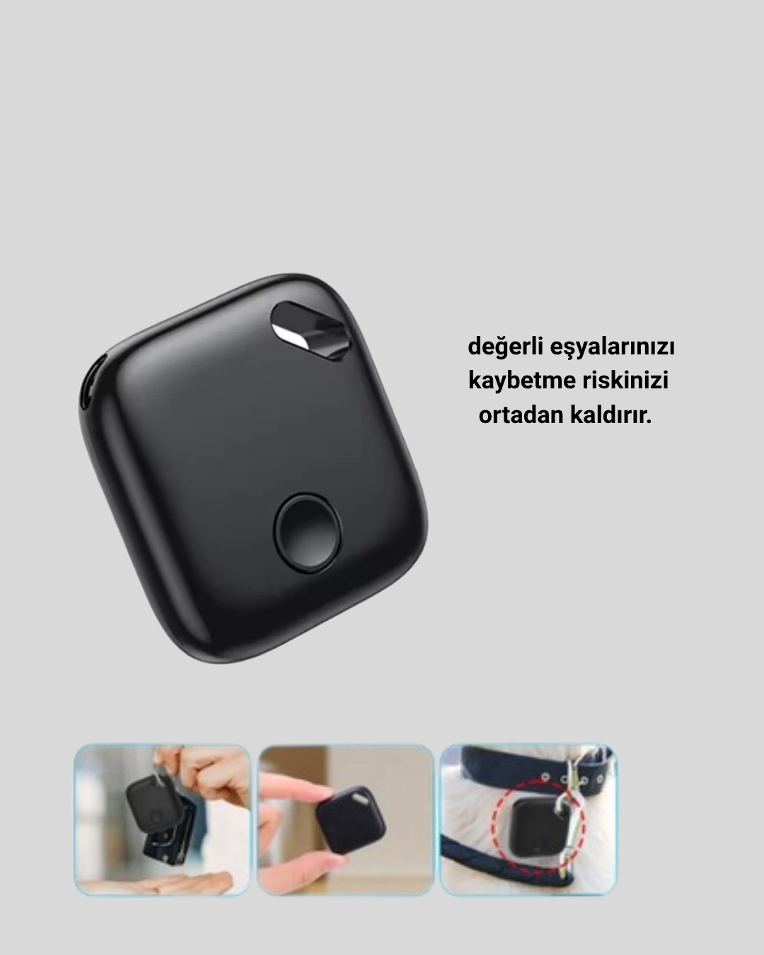 BUĞZ Akıllı Takip Aleti iOS Uyumlu ve Bluetooth Bağlantılı