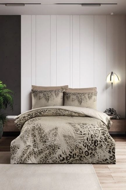 BUĞZ Eco Lounge Creaforce Tigra Core Çift Kişilik Nevresim Takımı