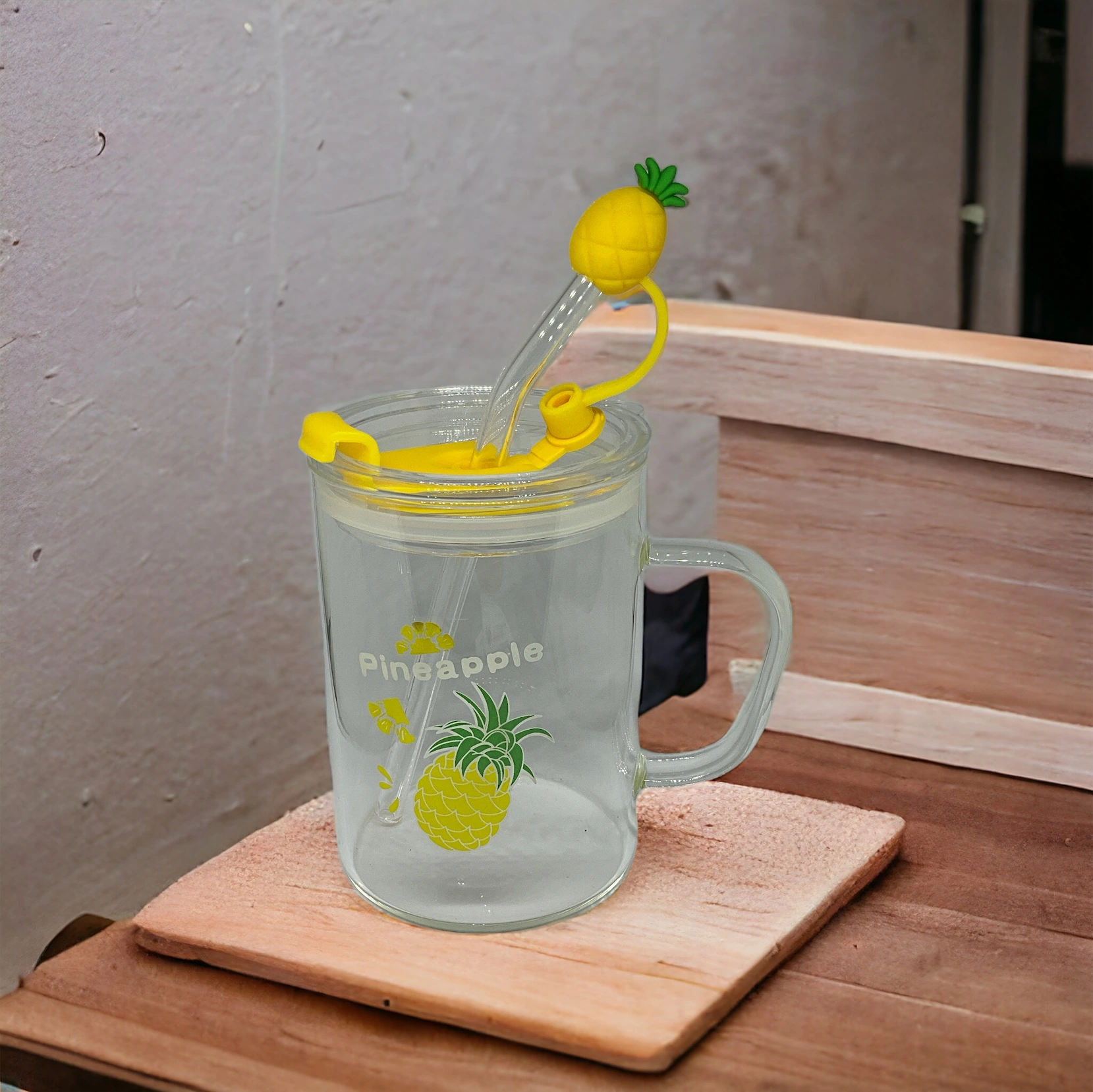 BUĞZ ANANAS TASARIMLI KUPA BARDAK