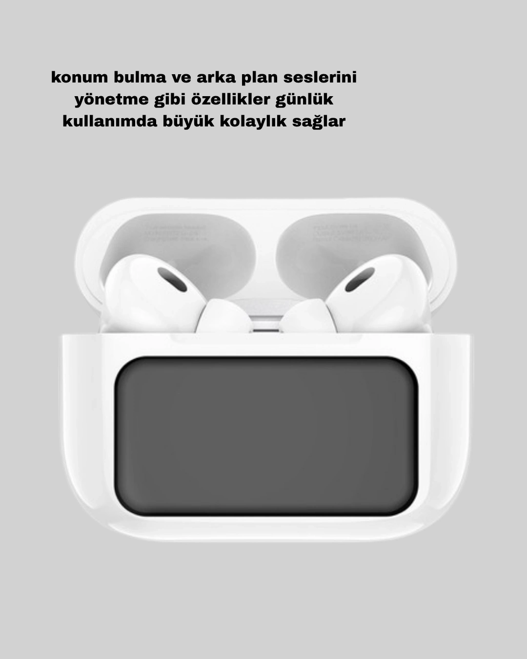 BUĞZ ANC Bluetooth Kulaklık – Dokunmatik, Powerbank Kutulu, Akıllı Sensörlü