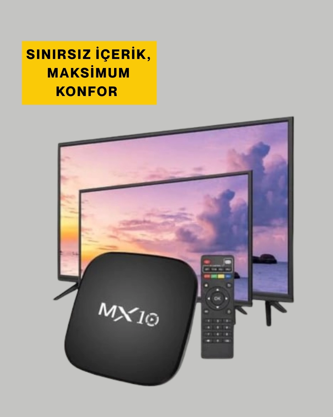 BUĞZ Android Tabanlı Akıllı Medya Oynatıcı – 4 Çekirdekli İşlemci, Ekran Yansıtmalı