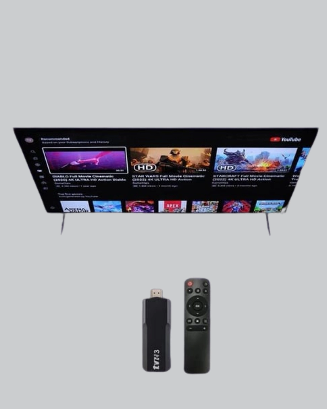 BUĞZ Android TV Stick 2GB RAM 16GB Depolama Kapasiteli BUĞZ Android TV Stick 2GB RAM 16GB Depolama Kapasiteli