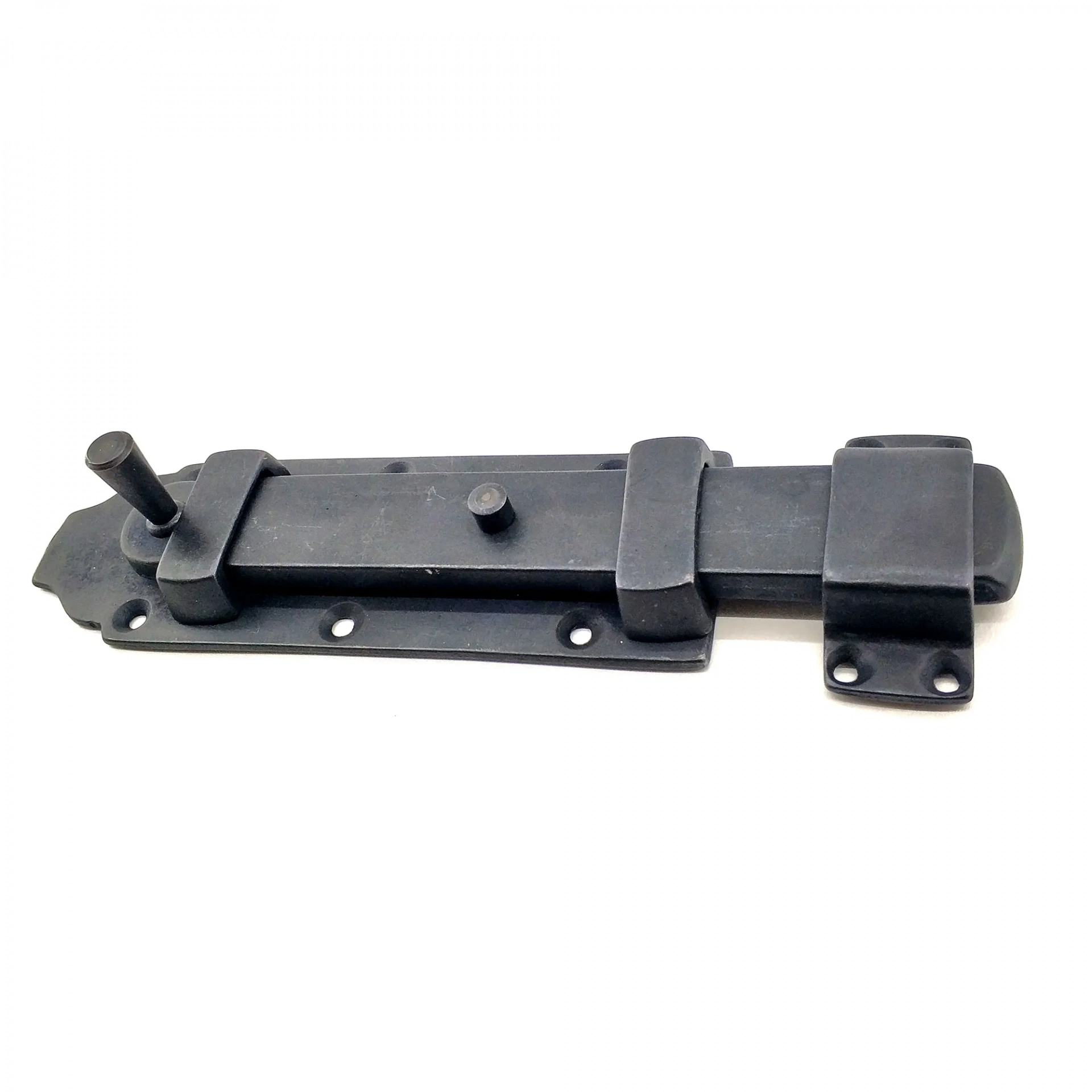 BUĞZ Antika Tarz Dekoratif Pirinç Yassı Kapı Sürgüsü - 55x215 Mm, Oksit