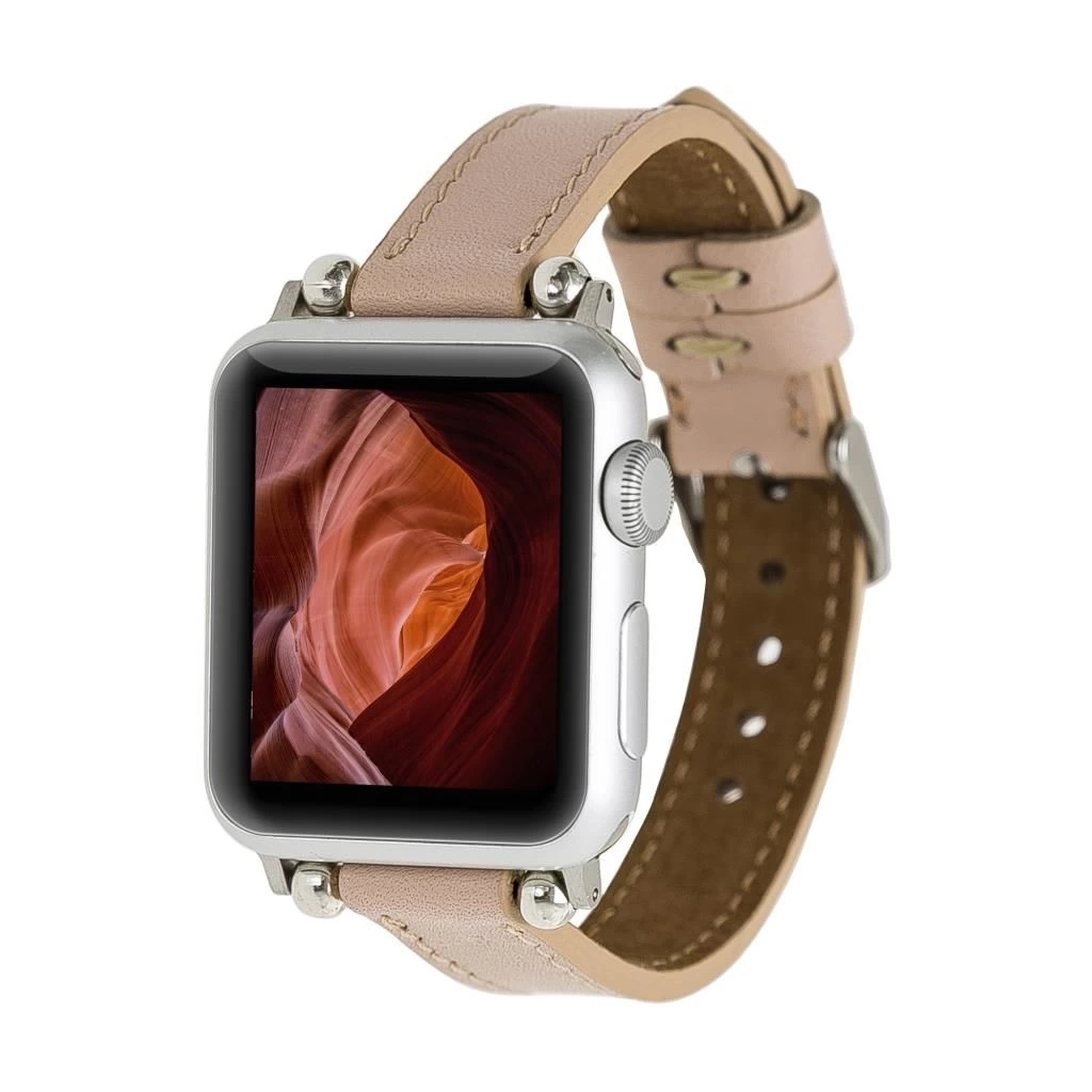 BUĞZ Apple Watch Uyumlu Deri Kordon 38-40-41mm Ferro NU01N