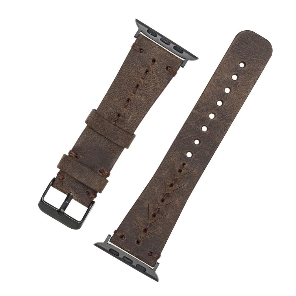 BUĞZ Apple Watch Uyumlu Deri Kordon 38-40-41mm G6 Boras