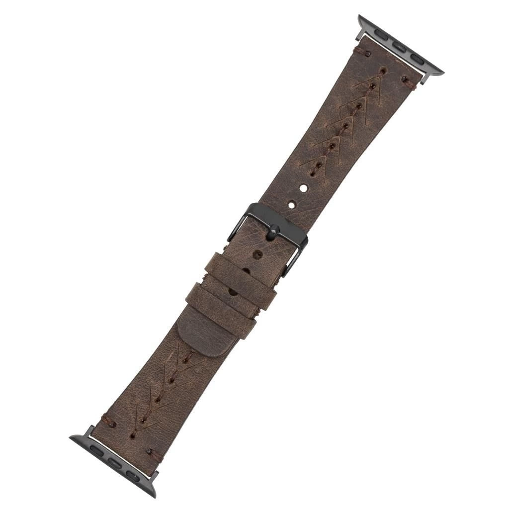BUĞZ Apple Watch Uyumlu Deri Kordon 38-40-41mm G6 Boras
