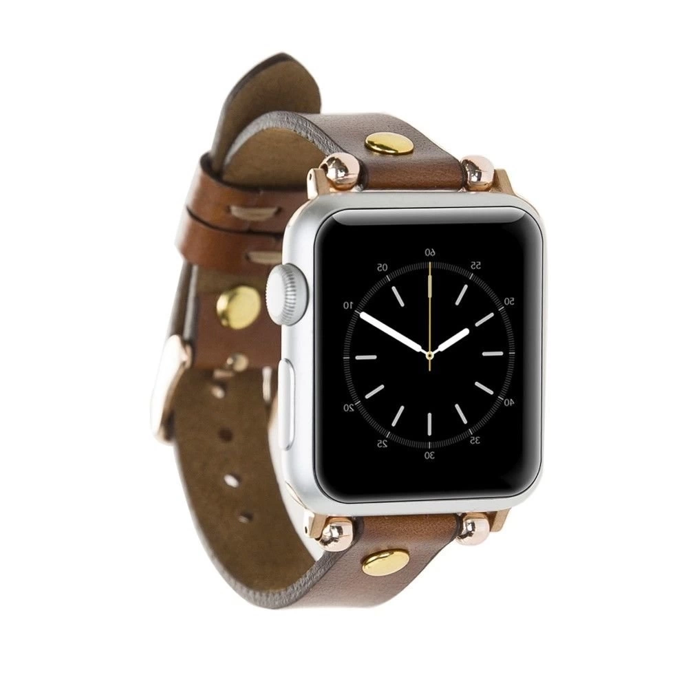 BUĞZ Apple Watch Uyumlu Deri Kordon 42-44-45mm Ferro GT RST2E