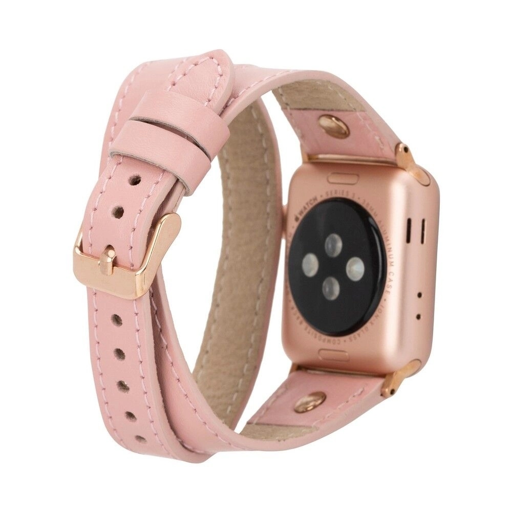 BUĞZ Apple Watch Uyumlu Deri Kordon 42-44-45mm Slim DTRG NU2