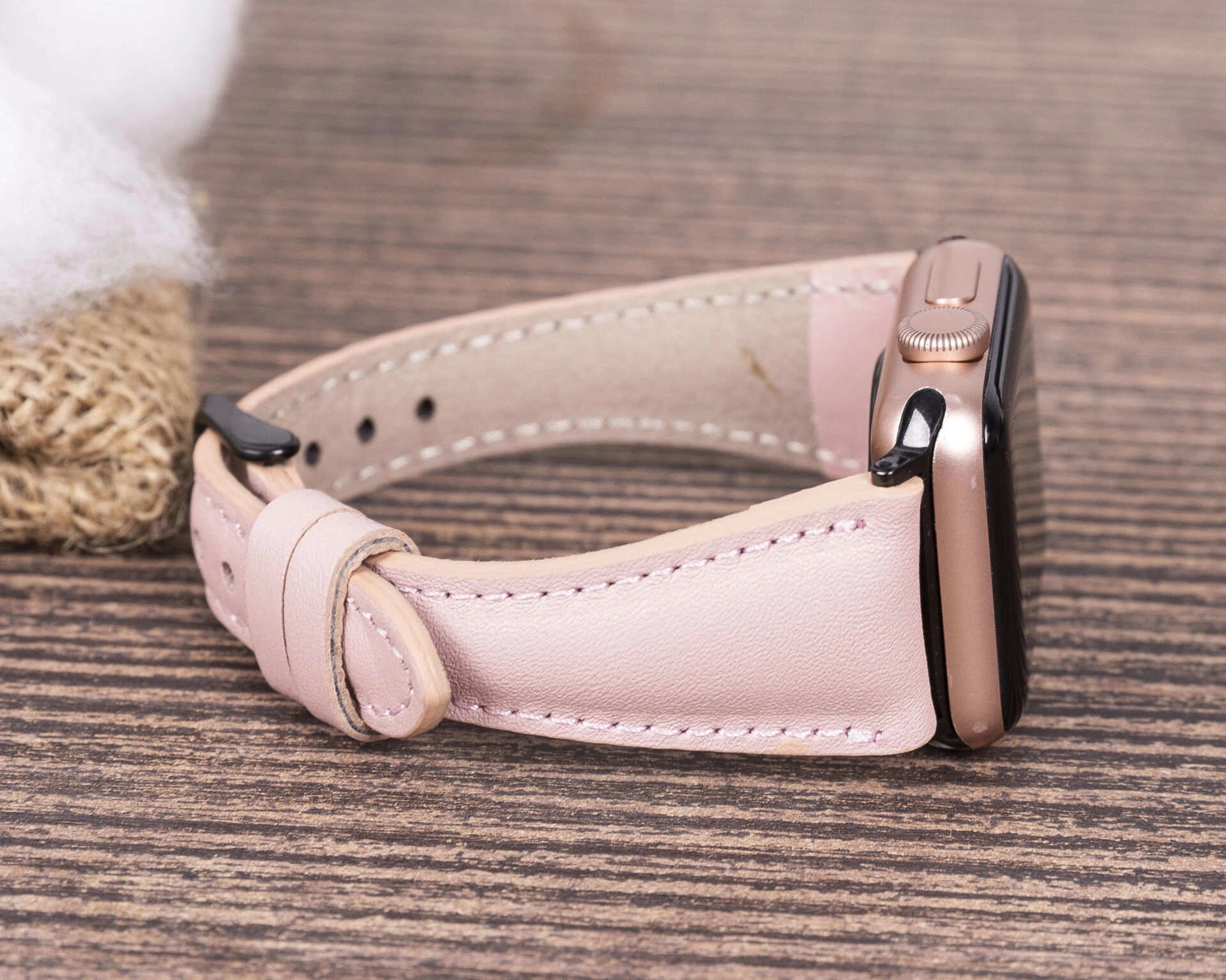 BUĞZ Apple Watch Uyumlu Deri Kordon 42-44-45mm Slim NU2