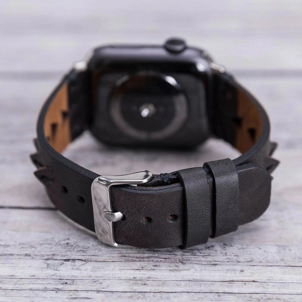 BUĞZ Apple Watch Uyumlu Deri Kordon 42-44-45mm TN1 Boras