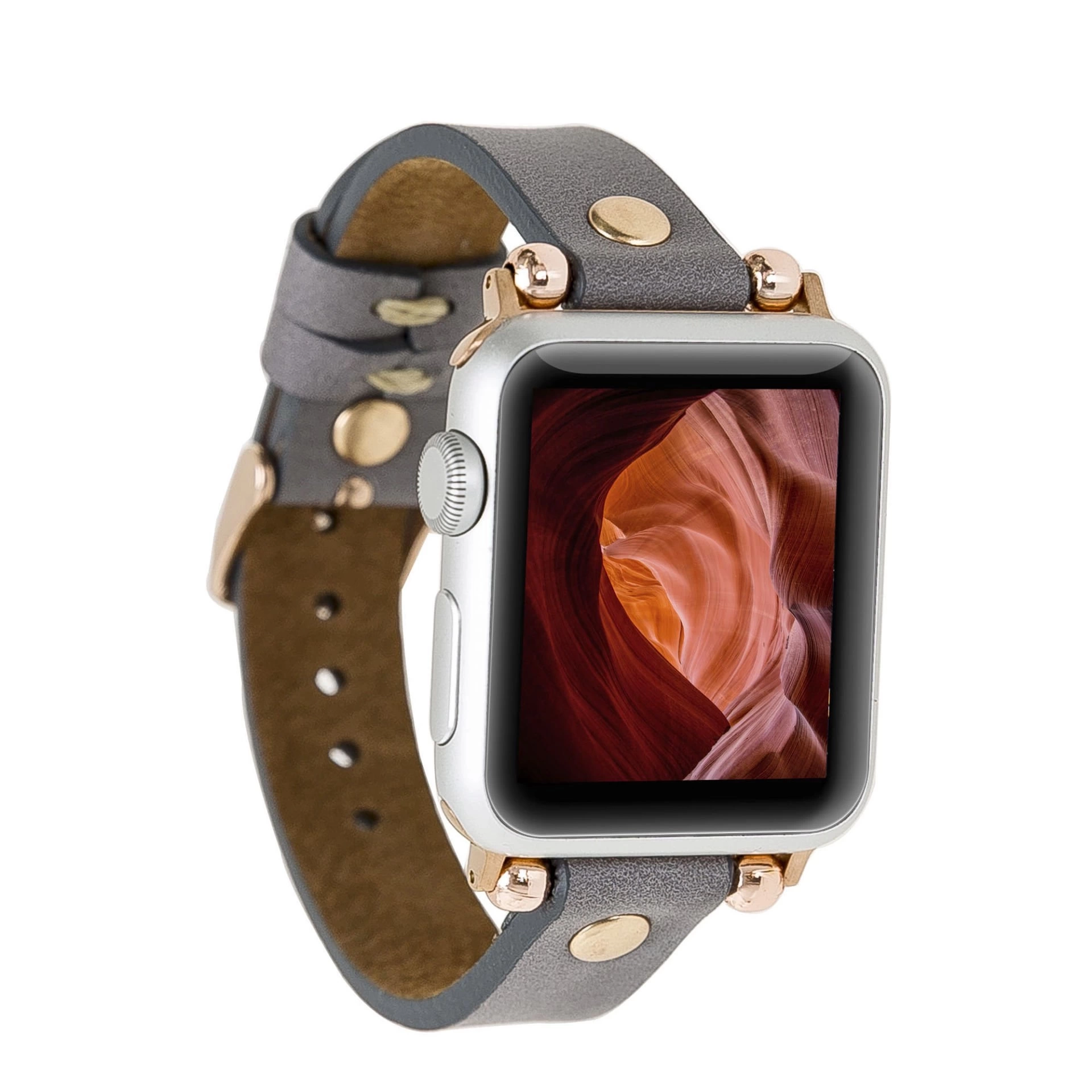 BUĞZ Apple Watch Uyumlu Deri Kordon Ferro 38-40-41mm RT RST9