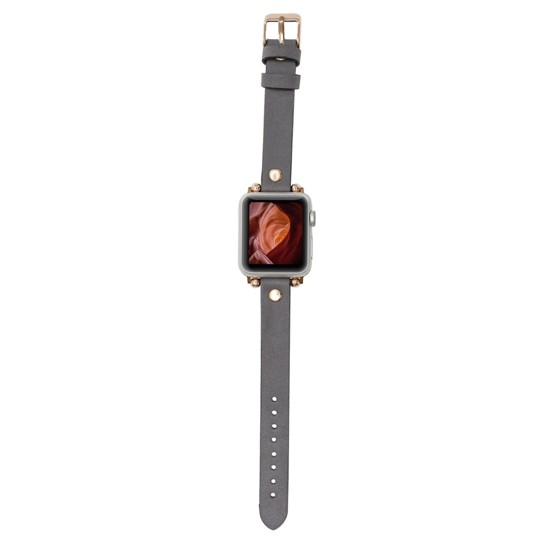 BUĞZ Apple Watch Uyumlu Deri Kordon Ferro 38-40-41mm RT RST9