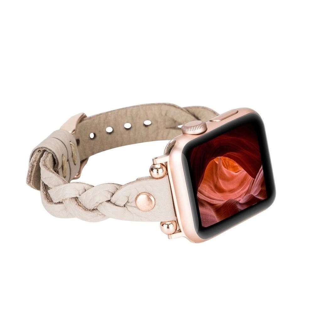 BUĞZ Apple Watch Uyumlu Deri Kordon Wanda 38-40-41mm RT ERC3