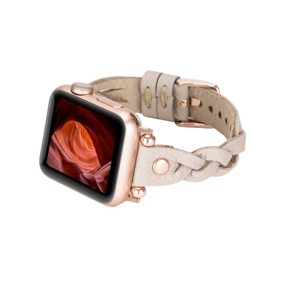 BUĞZ Apple Watch Uyumlu Deri Kordon Wanda 38-40-41mm RT ERC3