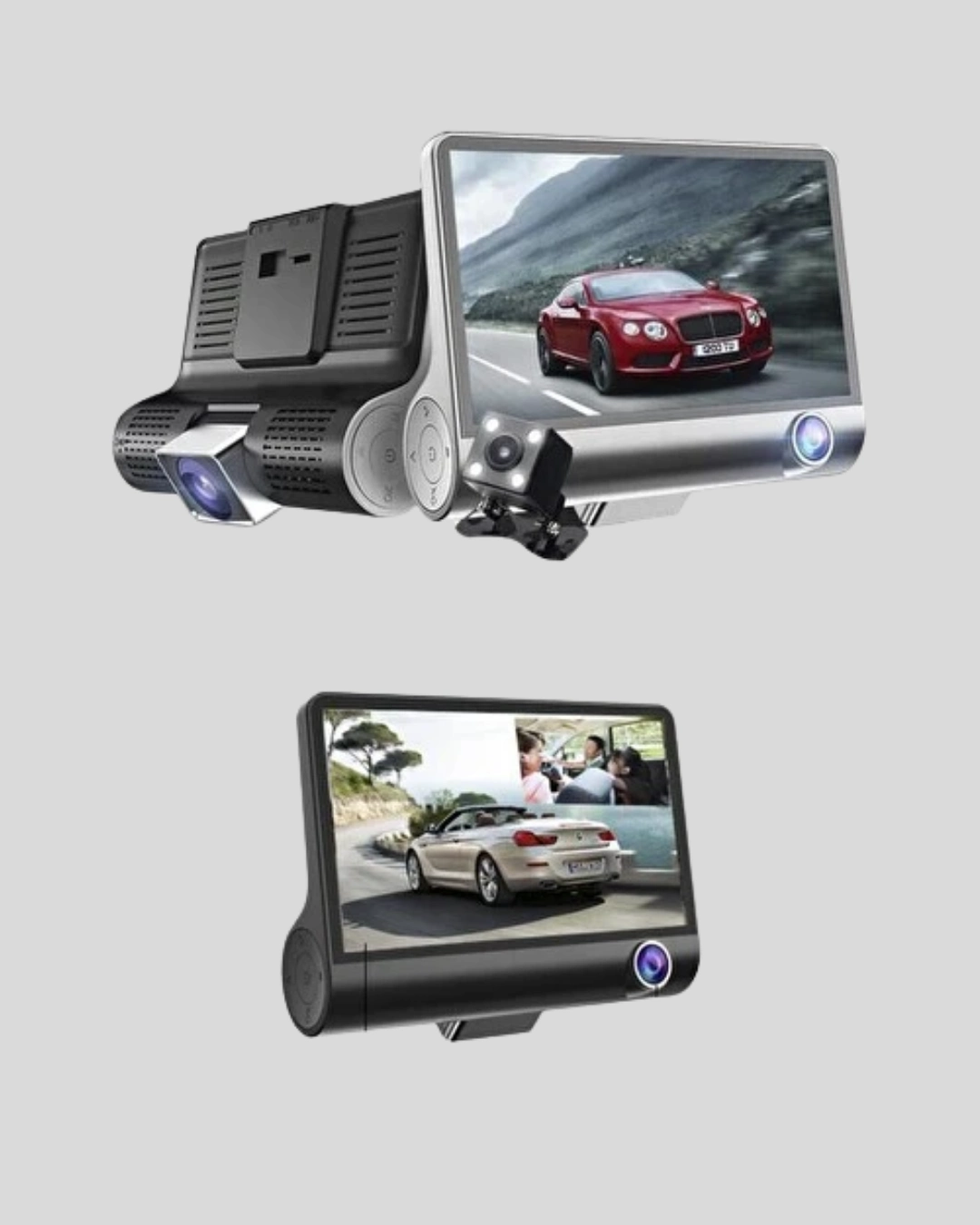 BUĞZ Araç Kamerası 3’lü Full HD DVR 1080P Gece Görüşlü ve G-Sensörlü