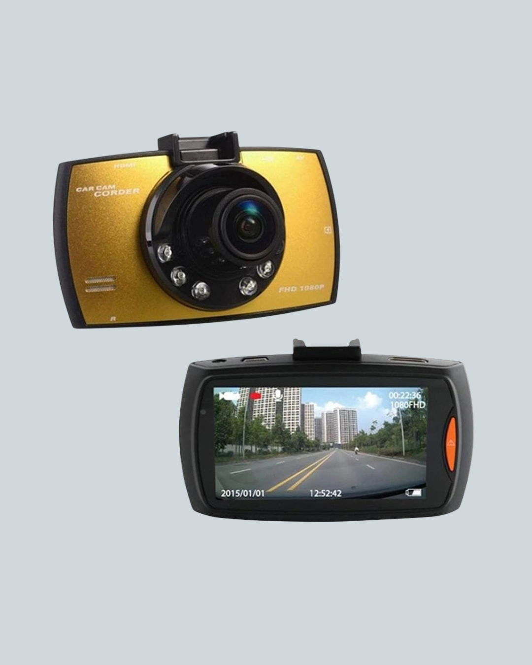 BUĞZ Araç Ön Kamera Full HD Kayıt ve G Sensor Özellikli