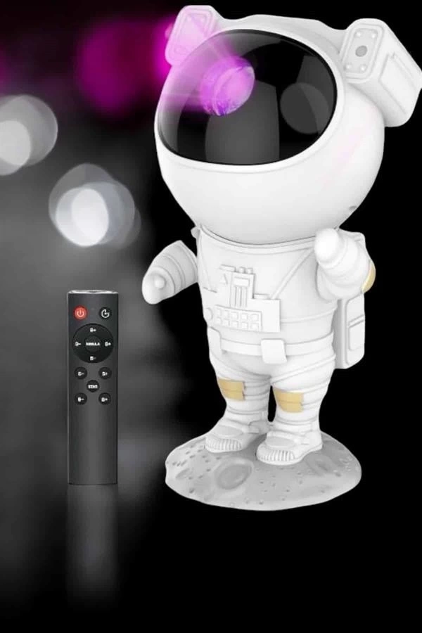 BUĞZ Astronot Bluetooth Hoparlör Gökyüzü Projektör Gece Lambası