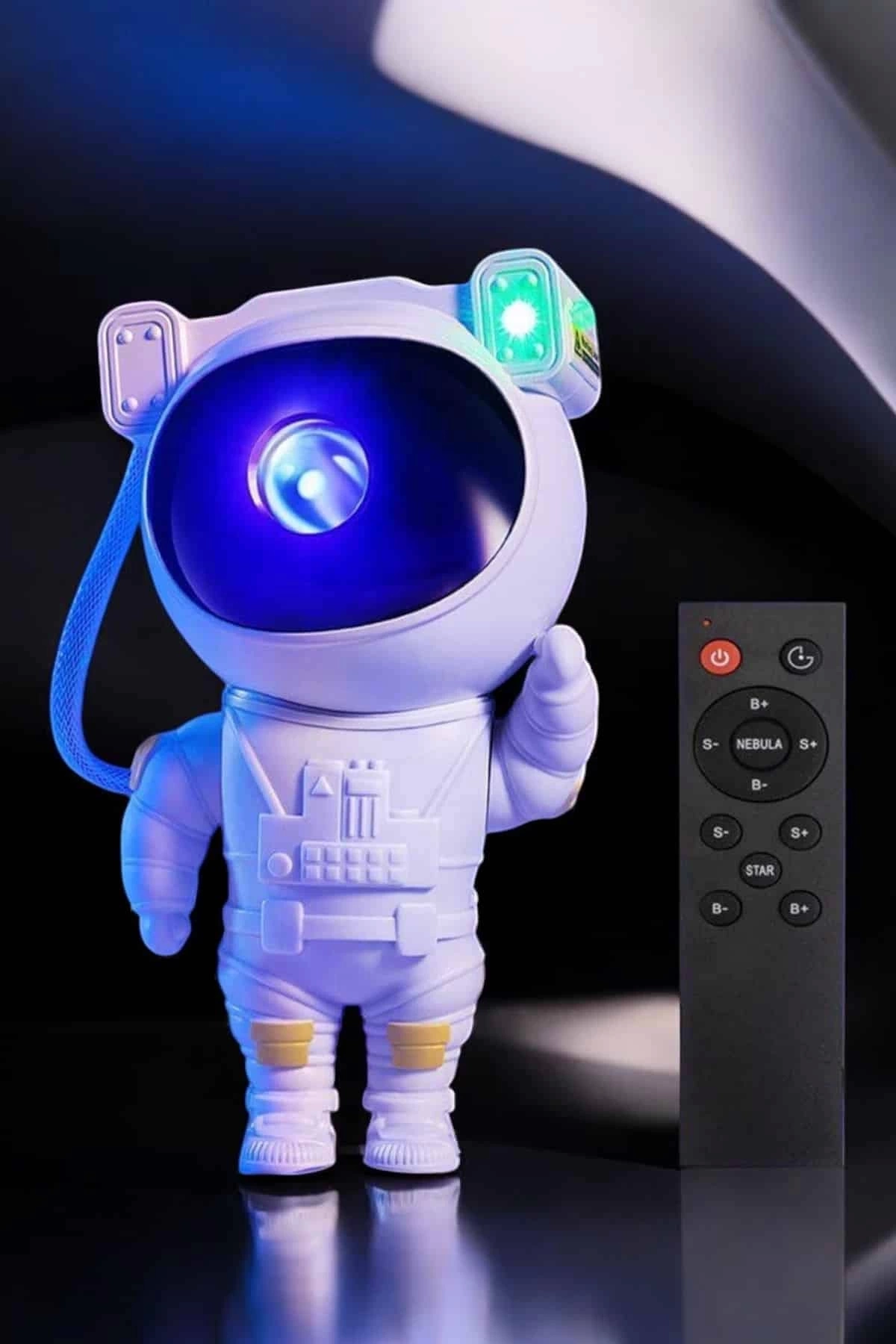 BUĞZ Astronot Görünümlü Projeksiyon Speaker Taşınabilir