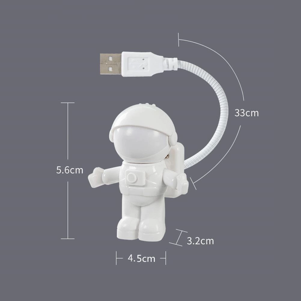 BUĞZ Astronot USB Gece Lambası BUĞZ Astronot USB Gece Lambası