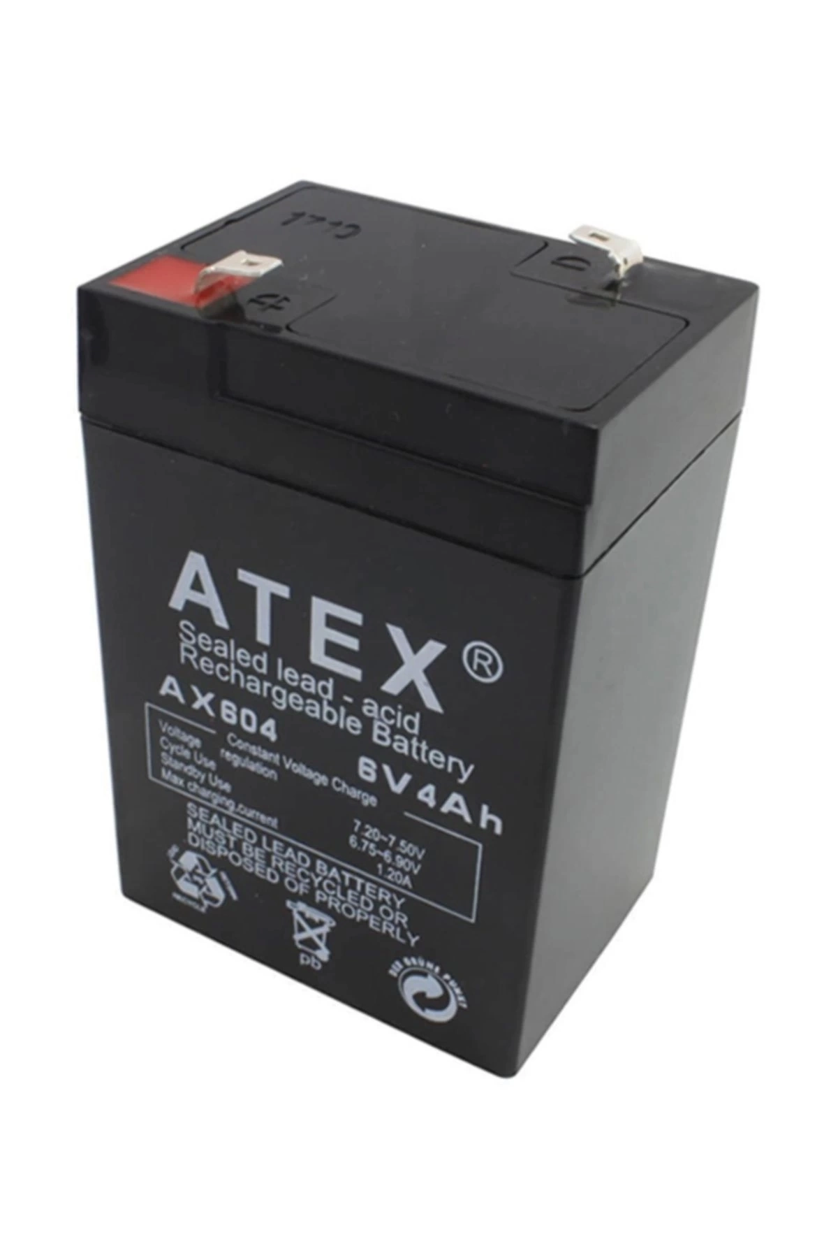 BUĞZ Atex Akü 6v 4a (10.5x7x4.5cm)