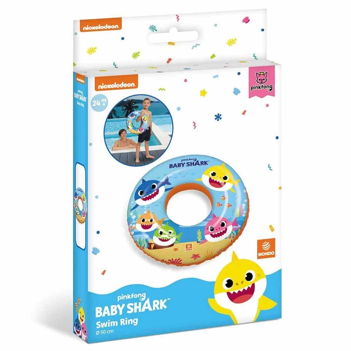 BUĞZ Baby Shark Can Simidi 50 cm BUĞZ Baby Shark Can Simidi 50 cm
