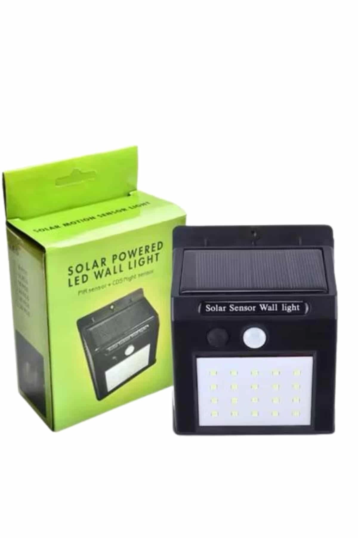 BUĞZ Bahçe Aydınlatma Sensörlü Güneş Enerjili Duvar Lambası 40 Led Işık BUĞZ Bahçe Aydınlatma Sensörlü Güneş Enerjili Duvar Lambası 40 Led Işık