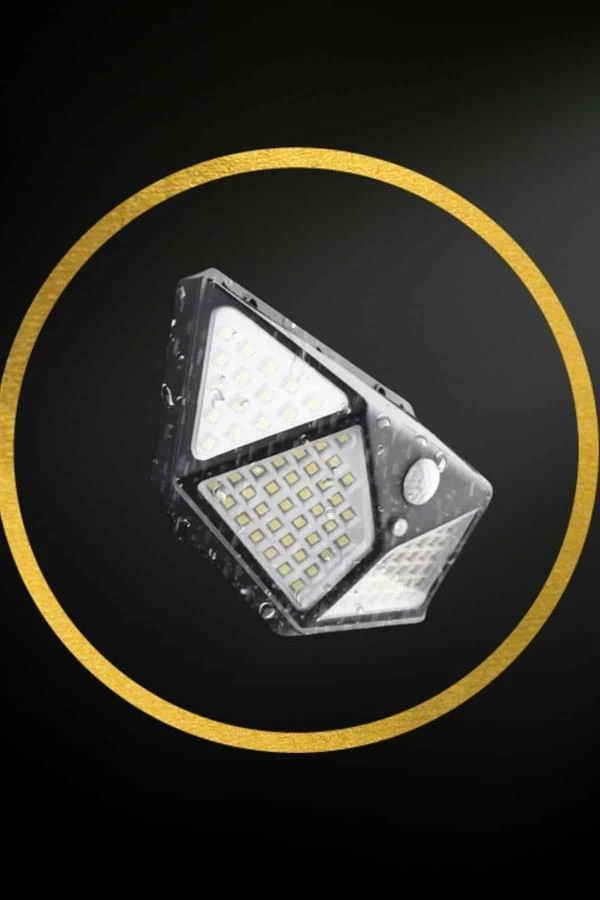 BUĞZ Bahçe Lambası Bahçe Aydınlatma Sensörlü Suya Dayanıklı 100 Led