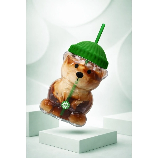 BUĞZ Bearista Plastik Soğuk İçecek Bardağı