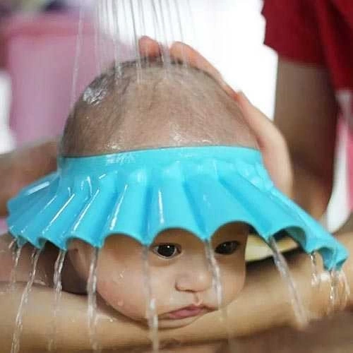 BUĞZ Bebek Banyo Şapkası Mavi