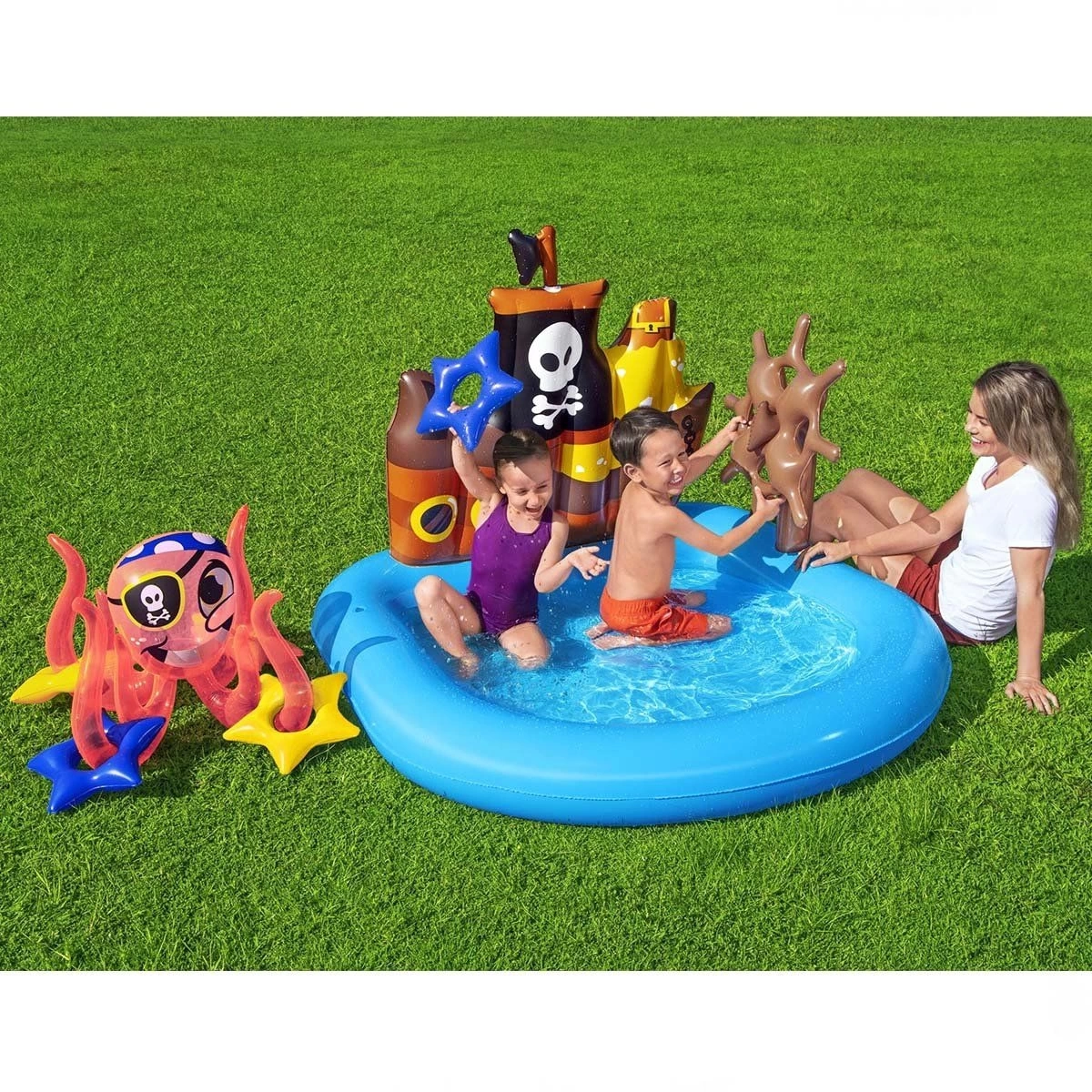 BUĞZ Bestway Şişme Tekne Oyun Havuzu 52211 BUĞZ Bestway Şişme Tekne Oyun Havuzu 52211