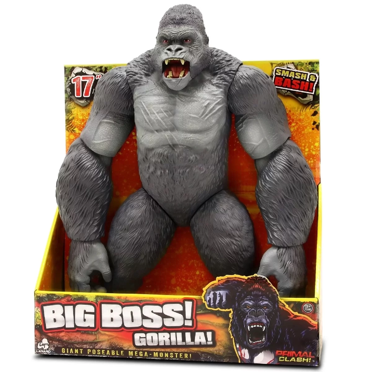 BUĞZ Big Boss Goril Figürü 43 cm - S01037113 BUĞZ Big Boss Goril Figürü 43 cm - S01037113