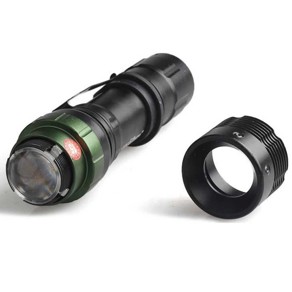 BUĞZ Black Wt-037-şarjlı Zoomlu Acil Durum Feneri