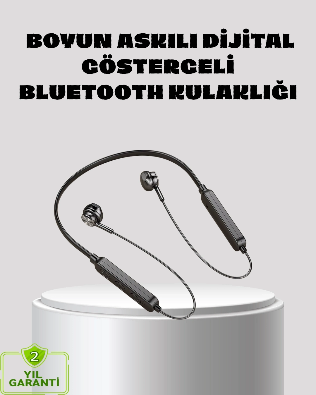 BUĞZ Bluetooth 5.0 ANC Kulaklık – Dokunmatik Kontrol, Kristal Netliğinde Mikrofonlu