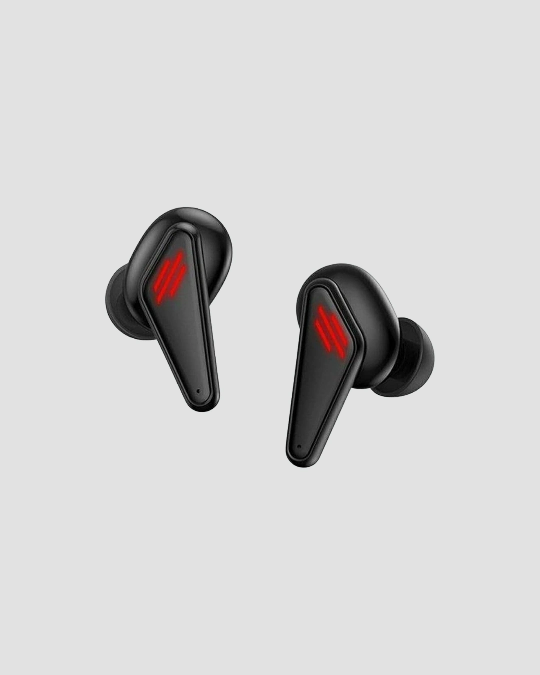 BUĞZ Bluetooth 5.0 Kablosuz Kulaklık LED Işıklı Silikonlu Tasarımlı