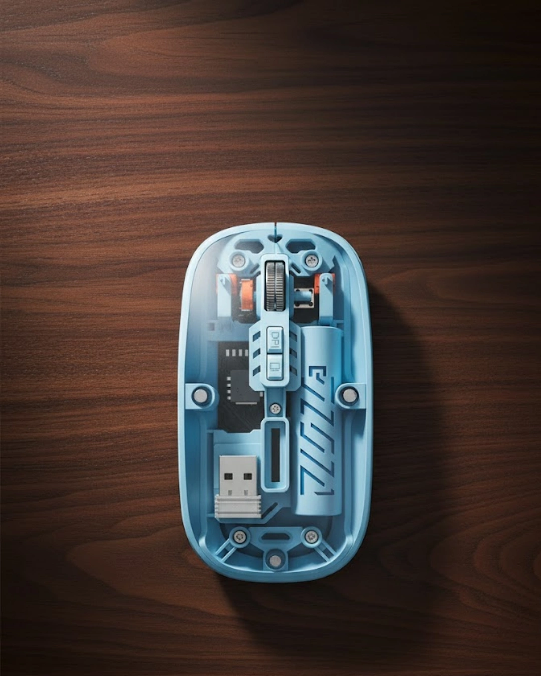 BUĞZ Bluetooth 5.2 Destekli Mavi Pilli Kablosuz Mouse