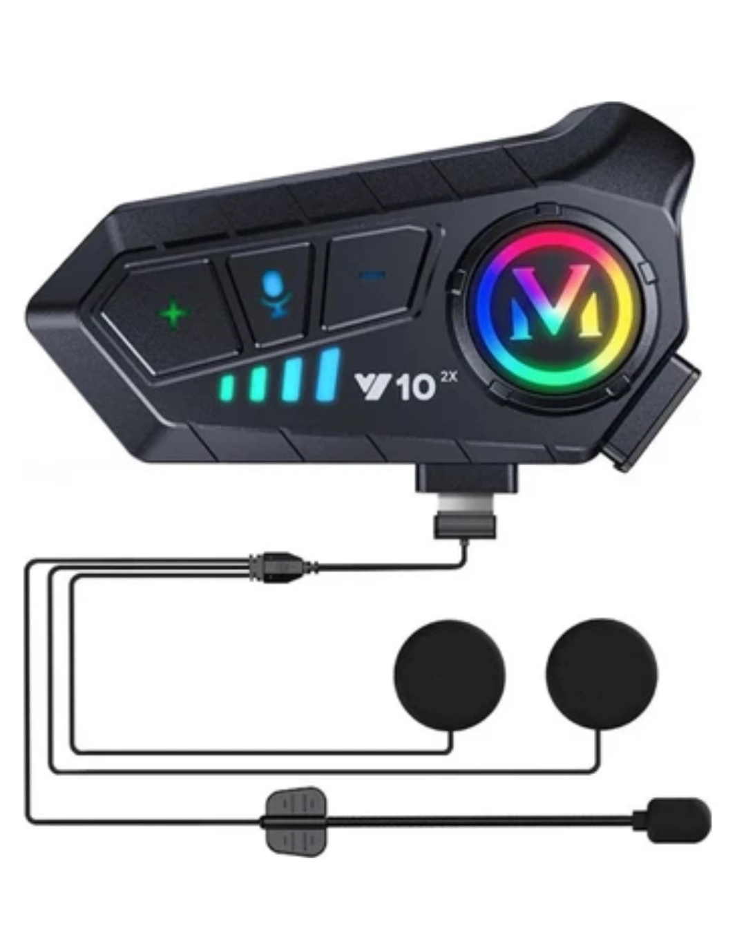 BUĞZ Bluetooth 5.3 Kask İçi Intercom Kulaklık 1000 m Mesafe 1000 mAh